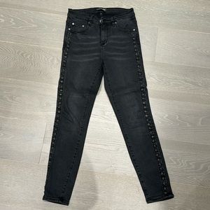 Neon Blonde black skinny jeans